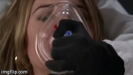resfet1: Poor Ashley didn’t see it coming. Out of no where a gas mask appeared