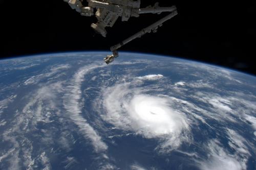 The folly of long-term hurricane predictions and the hurricane droughtThis ISS photo captured Hurric