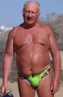 mature men in underwear