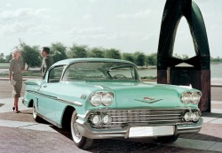 allamericanclassic:1958 Chevrolet Impala Sport Coupe 2-Door Hardtop