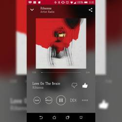 Just heard this song for the first time, and I have to say I love it!!! 🎶 #rihanna #loveonthebrain