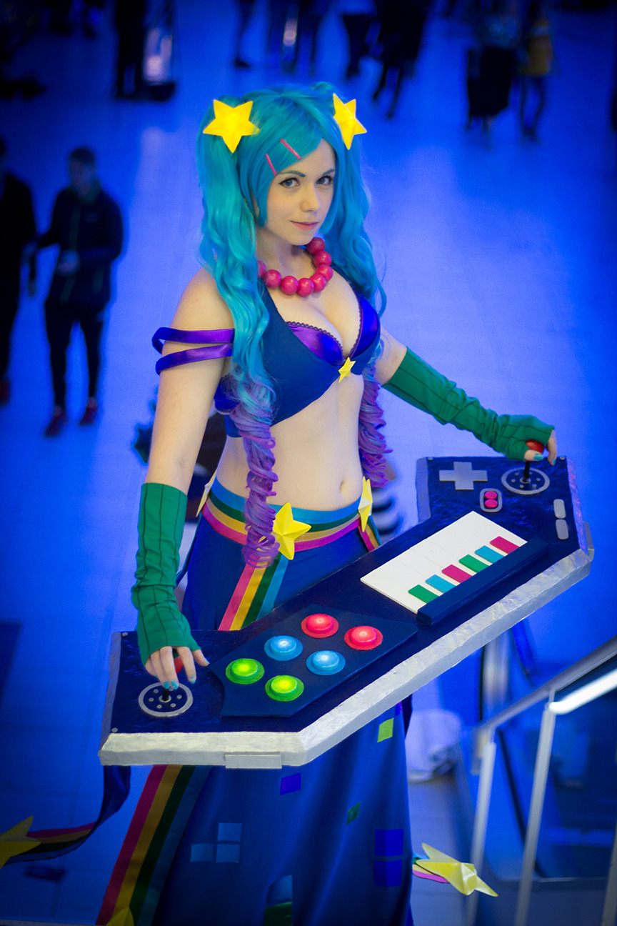 cosplayblog:  Submission Weekend! Sona (Arcade skin) from League of Legends  Cosplayer/Submitter: