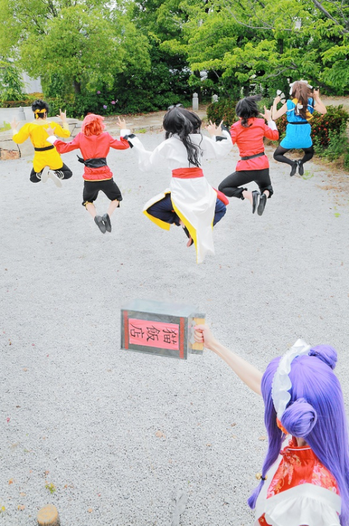 sithcosplay:½ Ranma - Ranma Saotome x  Ryouga Hibiki  x  Syampoo  x  Ukyo Kuonj 