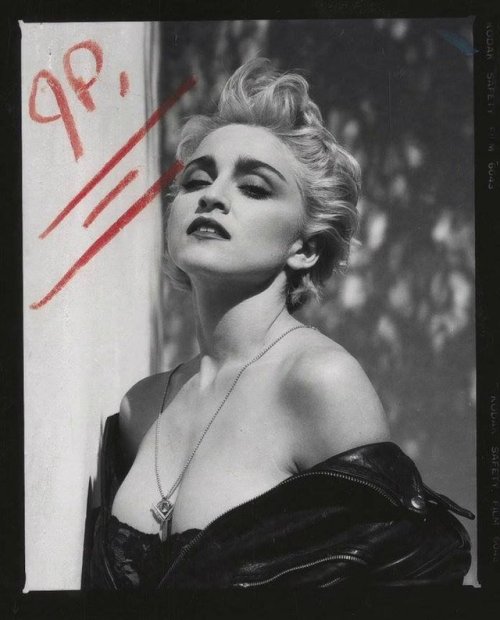 retroetic: Madonna photographed by Herb Ritts (1986).