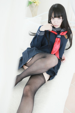 Cute Cosplay Girl Lecha [School Girl Uniform]