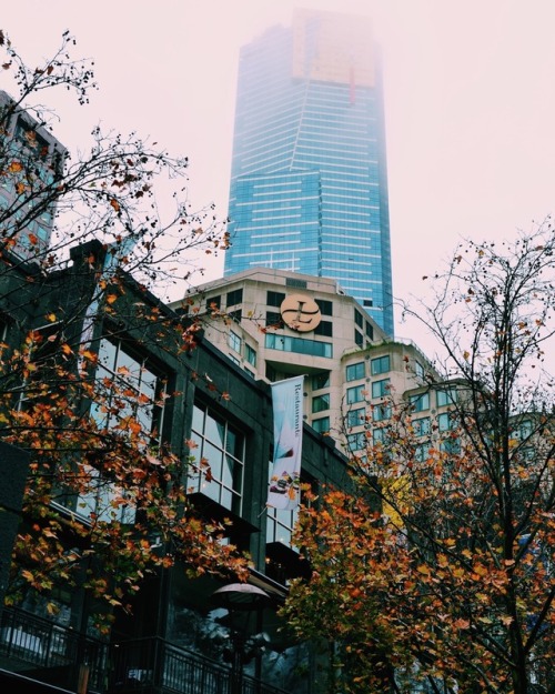 Rainy day in Melbourne, Australia