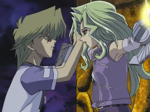 otterpotterpics:   Yu-Gi-Oh!, especially the Duel Monsters series, has some really dark themes, and the second part of the Battle City arc will always stand out to me because they had some incredible animation quality. Sadly, much of every YGO series