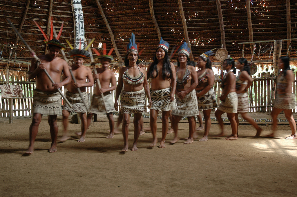 By Katherine BruderBora tribeDancers from the Bora tribe performing their friendship