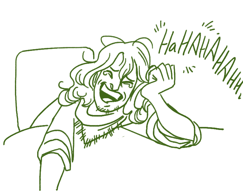 nossik:  hi laughing is rly weird to draw and i made som interesting faces, were