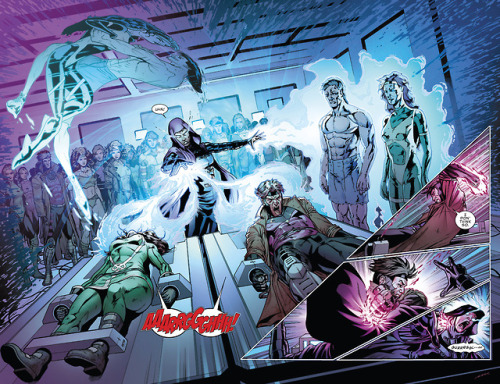 Poor Rogue and Gambit got themselves captured several times in this year. - Mr and Mrs X #6 (De