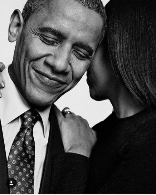 lanimaestetica: Barack and Michelle Obama. The most incredible couple in the world.