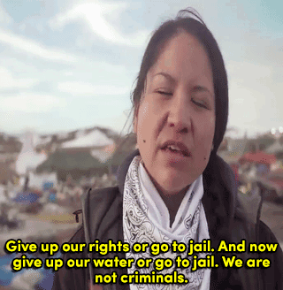 smitethepatriarchy:  the-movemnt:  Indigenous women of Standing Rock issue heartbreaking plea for help ahead of evacuation With just over a day to go before the evacuation deadline arrives at North Dakota’s Oceti Sakowin camp, protesters at the Standing