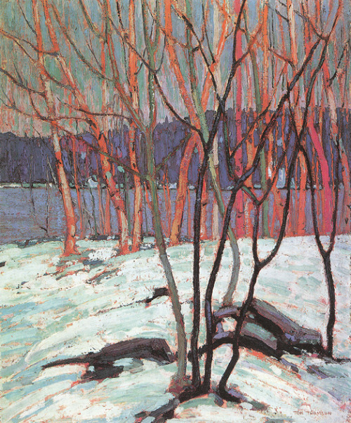 fletchingarrows:  artmoeum:  Tom Thomson (Canadian, 1877 – 1917)  i can never get enough of tom thomson’s paintings 