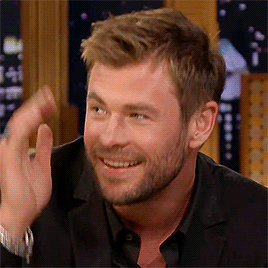 wadeswinston:Breaking Thor with Chris Hemsworth