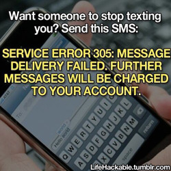 lifehackable:  More Texting Hacks Here