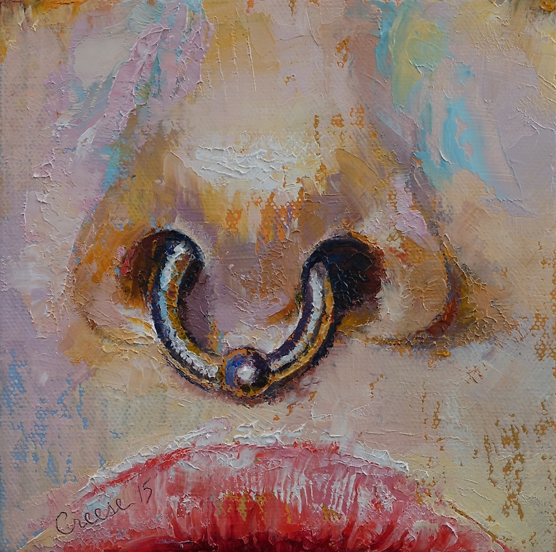 creese:  Michael Creese, Nose Ring (2015)