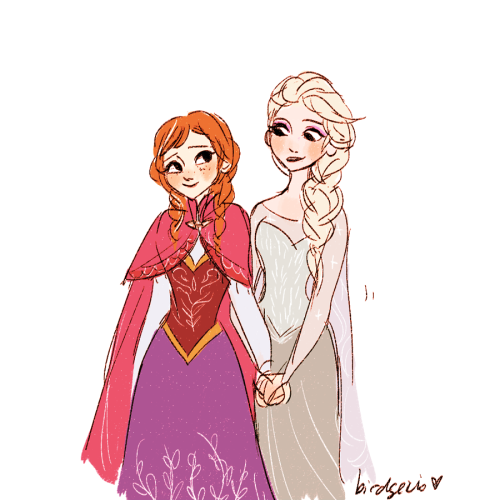 birdgekis:belated bday sister arts for rebbe &lt;3 hope you like. i just really like sisters too….. 