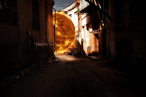 archiemcphee:The sun is awesome and we love these stunning and surreal cinemagraphs, featuring the i