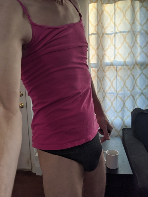 I love this pink Cami! And thong Friday!