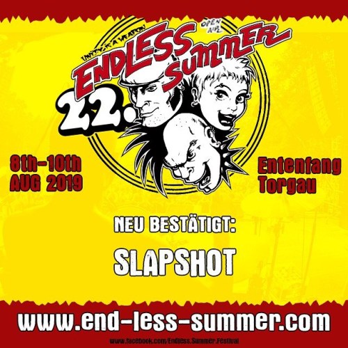 Mit @slapshotboston kehrt eine Eurer meistfavorisierten Bands zurück. Mehrmals schon bei uns zu Gast, immer ein totaler Abriss. Stellen wir natürlich wieder auf die Zeltbühne, ohne Graben. Weil ihr das so wollt, weil die Band das so will. I told you...