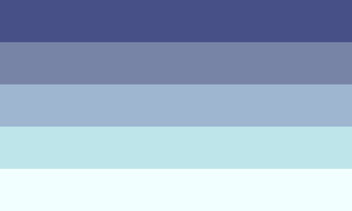 neopronouns: coldgender: a gender connected to cold weathercoldgender flag for @sapphicwitchofcolor!