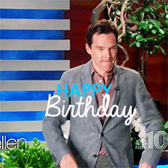 cumberbatchlives: HAPPY BIRTHDAY BENEDICT! (JULY 19)“The older I get the more I