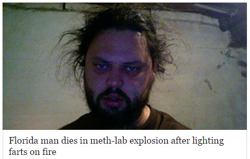 boss-hoody:  And so the legend of Florida Man draws to a close… He died how he