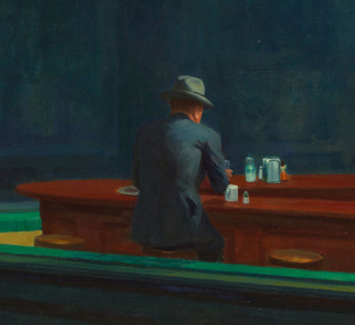 Nighthawks by Edward Hopper (1882-1967)