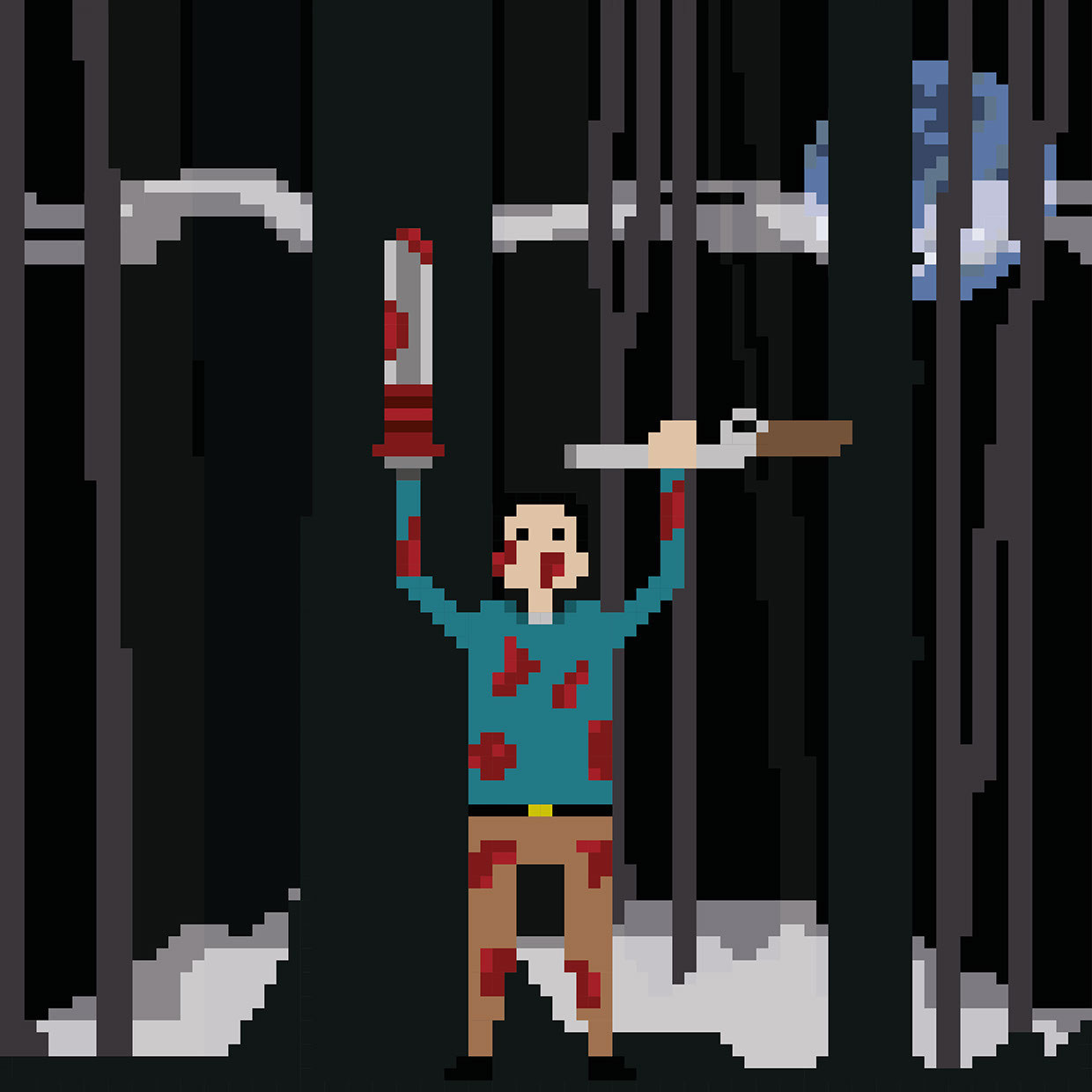 it8bit:  Evil Dead’s Ash Created by Arnaud Counet 