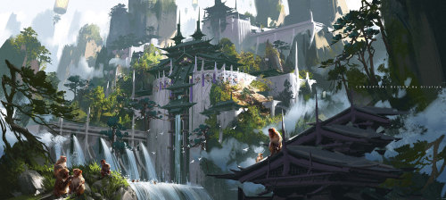 The amazing science fiction and fantasy themed artworks of G Liulian - www.this-is-cool.co.u