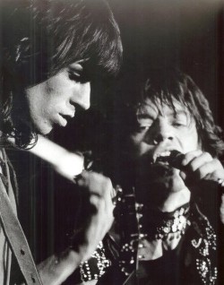 moonchildflower:  Keith Richards and Mick