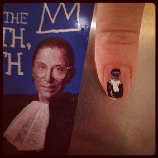 RBG nail art