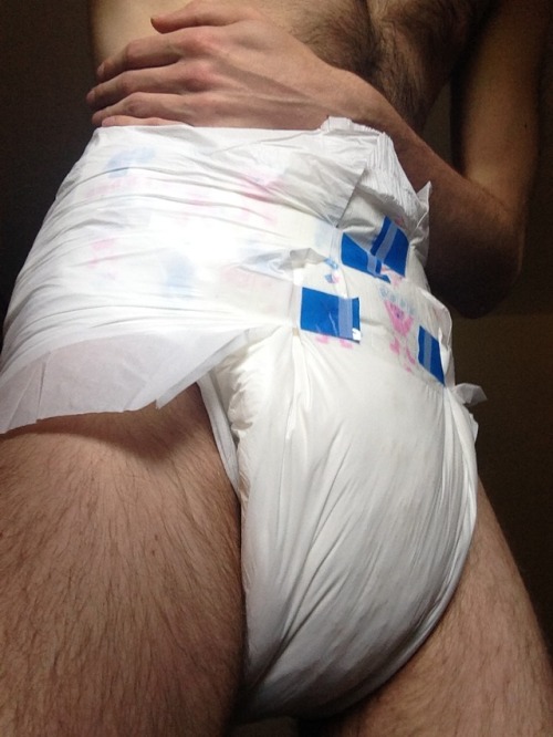 Two thick and soggy diaper layers, already messy, and it’s not even 9am. Sounds like the start to a 
