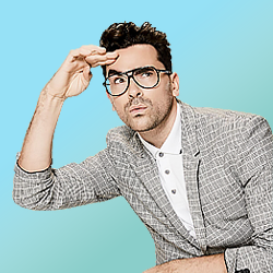 maxbegone: DAN LEVY ICONS // by @maxbegone​  more below the cut!  cc @patrick-brewers​