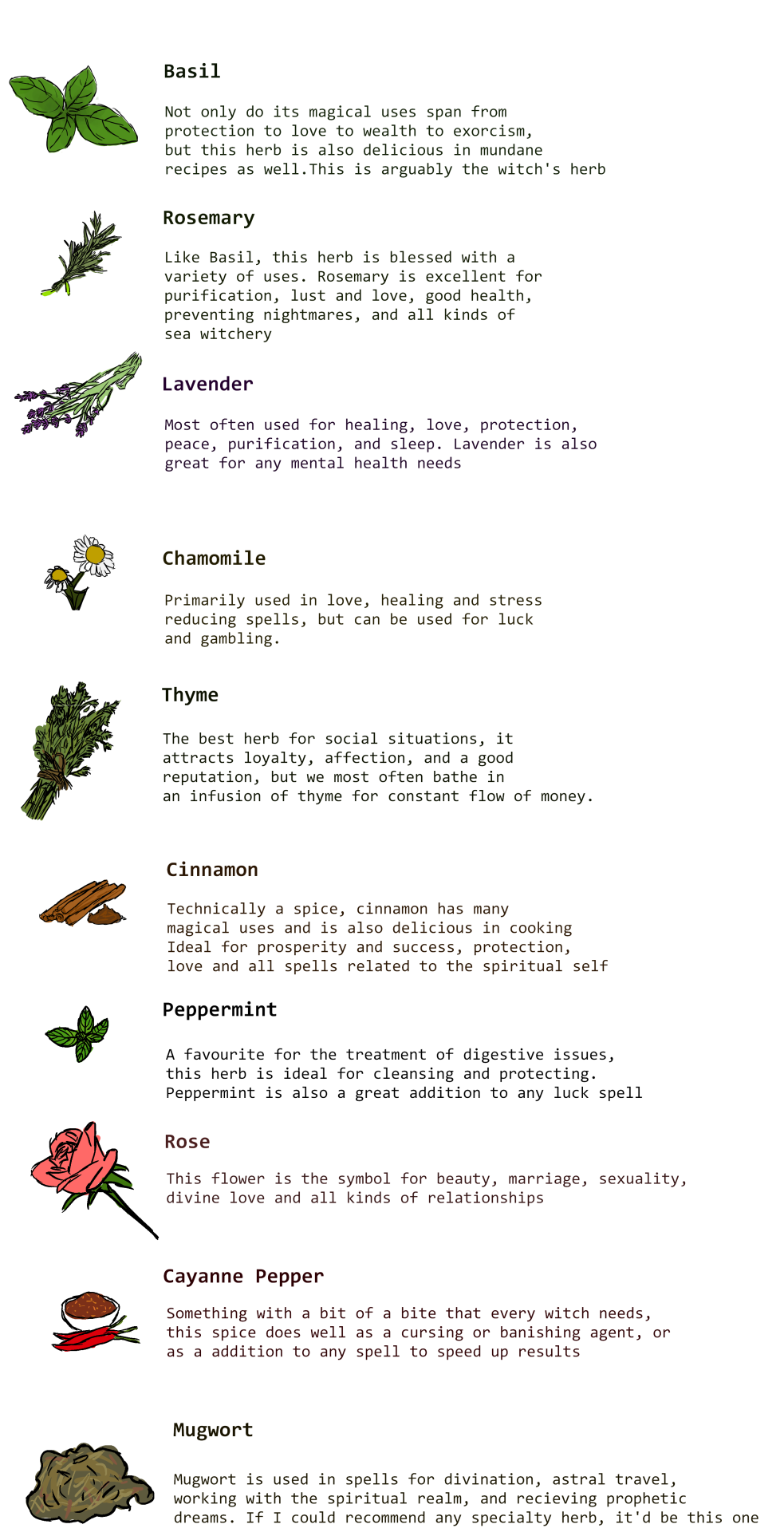 cutecrystalbitch:Herby herbs.