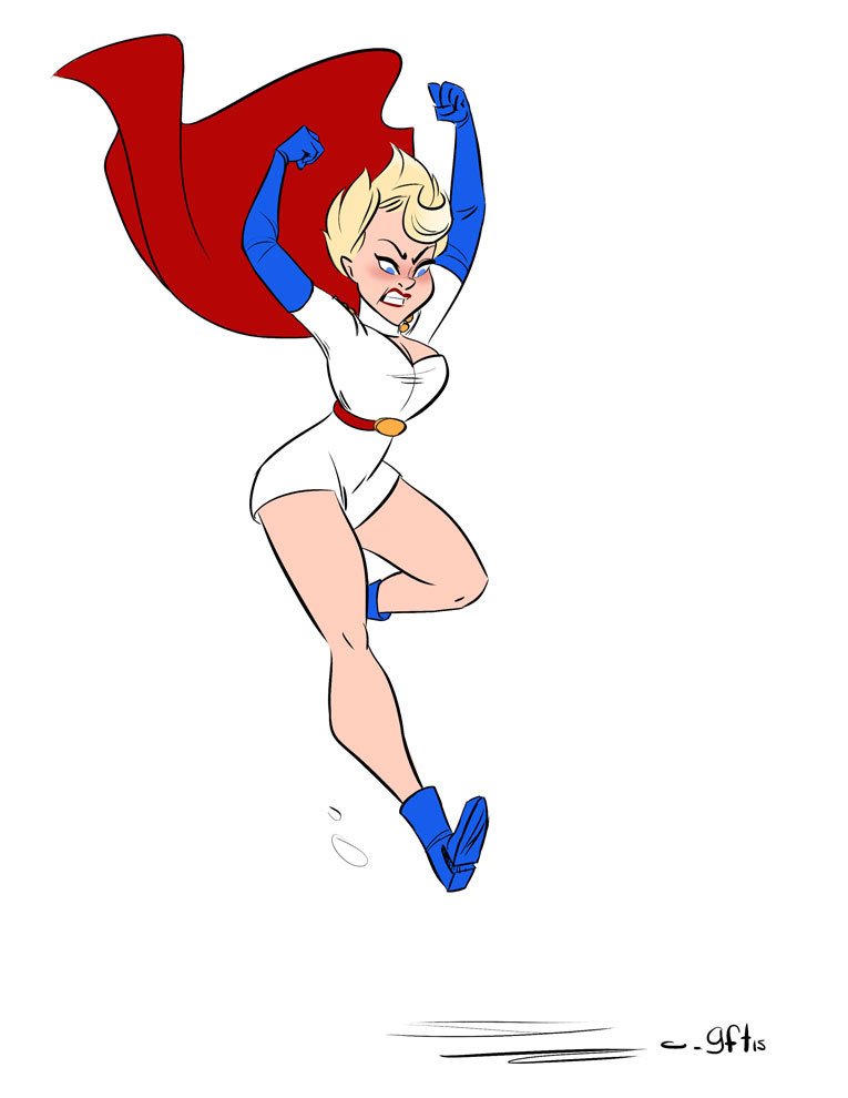 genevieve-ft:  I’m a bit obsessed with Power Girl these days. (Also it’s totally