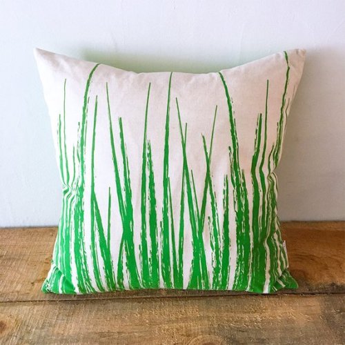 Grass Pillow Cover //dexteritylab