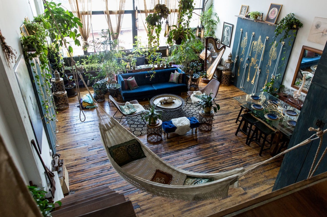 gravityhome:  Plant-filled loft in Brooklyn | photos by Minette Hand  Follow Gravity