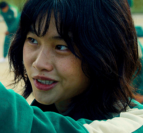 ingukk: Jung Ho Yeon as Kang Sae ByeokSQUID GAME (2021)
