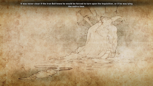 fadewalking:If you romance Iron Bull and but then have him sacrifice the Chargers so that he betrays
