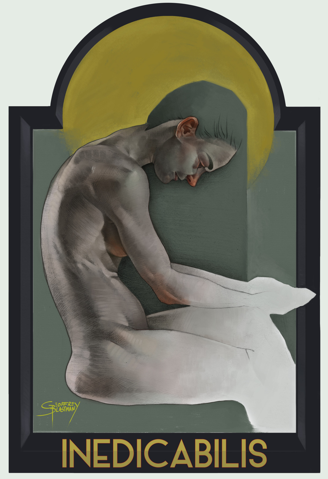 artforadults:  geoffreyuke submitted  ———&ldquo;Inedicabilis&rdquo;