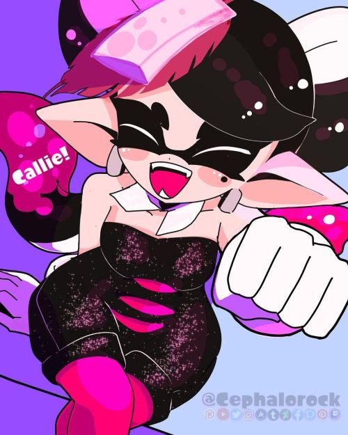 We always love to see a cheerful Callie!-You can find me on Twitter, Instagram, Amino, Tumblr, Devia