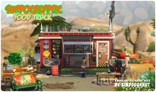 The Simpocalyptic Food TruckFood. Food never changes. Since Sims first learned to use fire, and burn