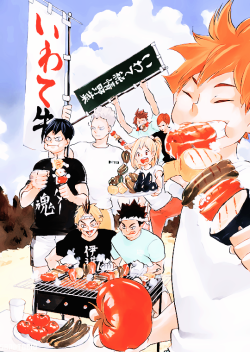 sandtobio:  Haikyu!! x JA ZEN-NOH Iwate Food