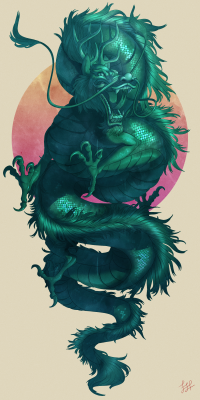 itscarororo:  pinksparkledogs:  been havin’ a bit of a rut, but i think this helped me get out of it a little. Been workin on it for a couple days a jade dragon! a little something for my page on Flight Rising.   i tried to scroll past this but couldn’t.