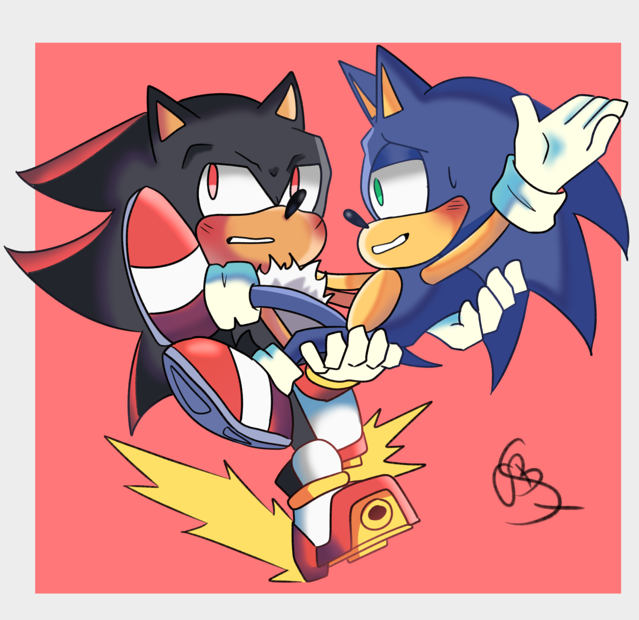 edgy sonic the hedgehog fanfiction cover art, anime,, Stable Diffusion