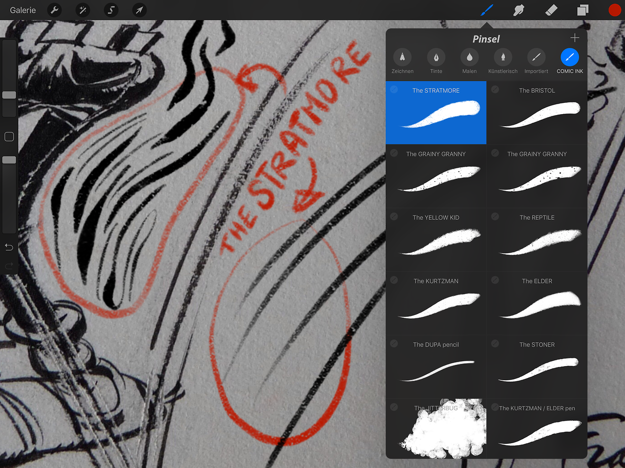 procreate ink brushes free download
