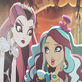 royalorrebel:  EAH 30 Day Challenge:  Day 8: Favorite Friendship Raven Queen & Maddie Hatter  