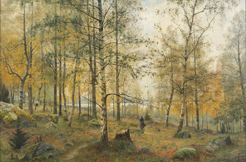 art-and-things-of-beauty - Wilhelm Behm (1859-1934) - Autumn...