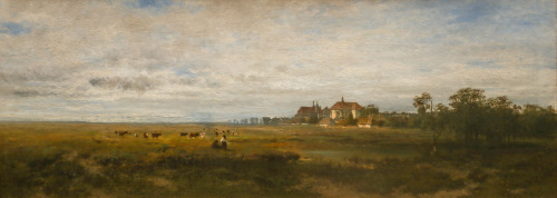 “Cracow Suburb” (1872) Władysław Aleksander Malecki (Polish;1836-1900)oil on canvasSopocki Dom Aukcy